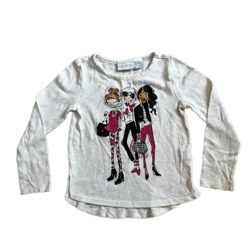 Children’s Place gray long sleeve tee shirt soft